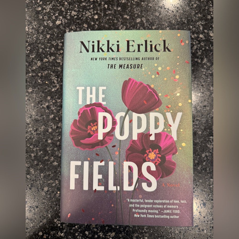 The Poppy Fields Novel by Nikki Erlick.  Limited Edition. Like new!